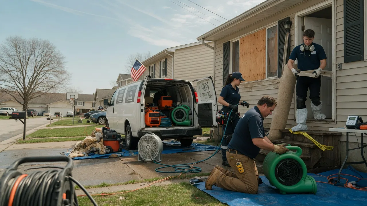 Water Damage Restoration in Ivydale, WV near me